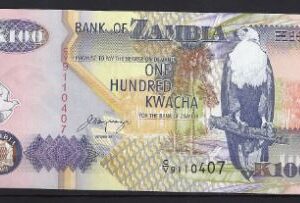 100 Kwacha 1992  P 38-b  UNC