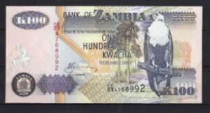 100 Kwacha 2005 P 38-e UNC