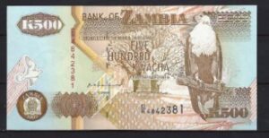 500 Kwacha 1992  P 39-a  UNC