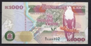 1000 Kwacha 1992 P 40-a UNC