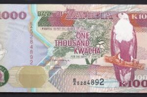 1000 Kwacha 1992  P 40-a  UNC