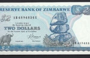 2 Dollars 1983  P 1-b  UNC