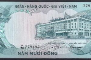 50 dong P30-a 1972 UNC