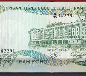 100 dong P31-a 1972 UNC