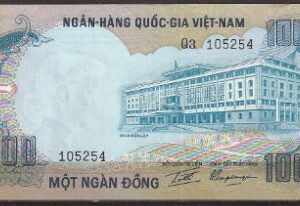 1.000 dong  P34-a  1972  UNC