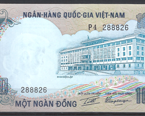 1000 dong  P34-a  1972  UNC