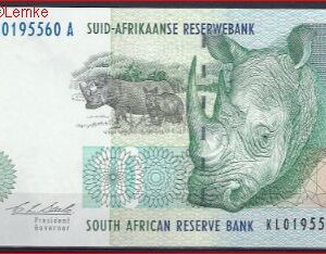 10 Rand 1999  P 123-a  aUNC