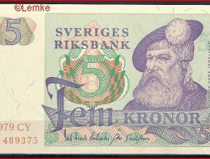 5 kronor  P51-D  1979CY  aUNC
