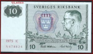 10 kronor  P52-c  1975K  aUNC