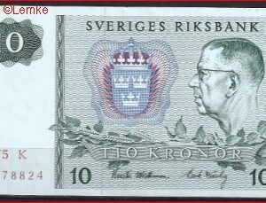 10 kronor  P52-c  1975K  aUNC