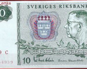 10 kronor  P52-d3  1979  Pr