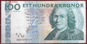 100 kronor  P57-B  2000  ZFr