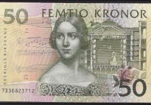 50 kronor   P62-a  1996/2002  UNC