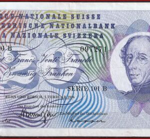 20 francs  P46-V  1974  ZFr+