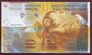 10 Francs  P67-a (71)  2000  Pr