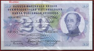 20 francs  P46-M  1965  Pr