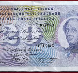 20 francs  P46-M  1965  Pr