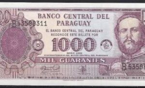 1.000 guaranies 2002 P 221 UNC