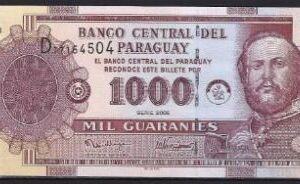 1.000 guaranies 2005 P 222-b UNC