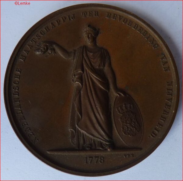 prijspenning NMB Nijverheid 1778 VZ prijspenning NMB Nijverheid 1778 VZ