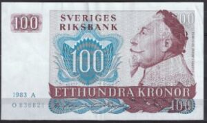 100 kronor  P54-c  1983  ZFr/Pr