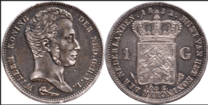 1 gulden 1840  FR+
