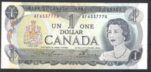 1 Dollar 1973 P 85-a PR/XF