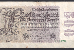 500000000 mark  P110-D  1923  Fr+