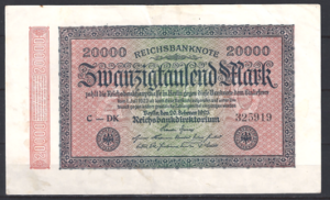 20000 mark P85-a 1923 Pr