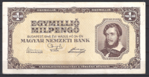 1000000 pengo  P128  1946  ZFr+