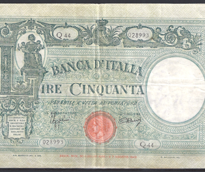 50 lire P65 1944 ZFr+