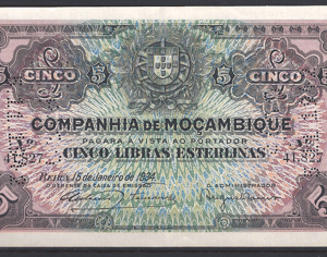 5 Libras Esterlinas 15-1-1934  P R-32  PR/XF+