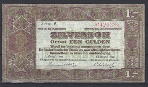 1 gulden 1920 03-1a FR+