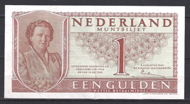 1 gulden 1949  07-1a  ZFR+