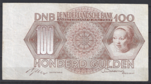 100 gulden 1947 120-1 ZFR+