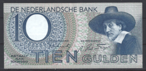 10 gulden 1943 43-1 ZFR+