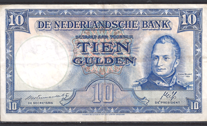 10 gulden 1945   46-1  ZFR+