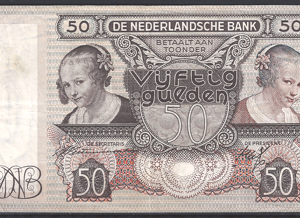 50 gulden 1941   97-1  PR/XF