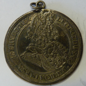 1/2 Reichstaler 1696 KB Leopold I, 1658-1705