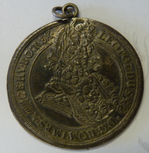 1/2 Reichstaler 1696 KB Leopold I, 1658-1705