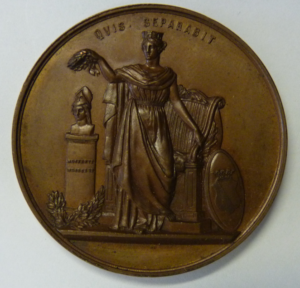 Penning 225 jaar Universiteit van Utrecht 1861