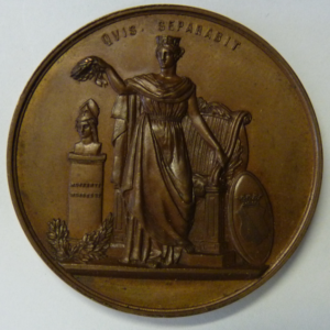 Penning 225 jaar Universiteit van Utrecht 1861