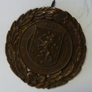 Prijsmedaille Algemeene Nederlandse Wielrijdersbond 1883