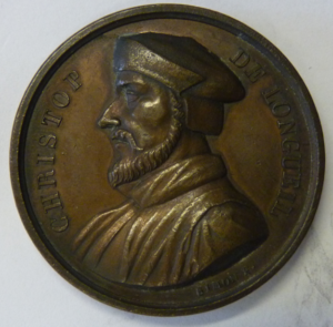 Medal Christophe de Longueil 1488-1522