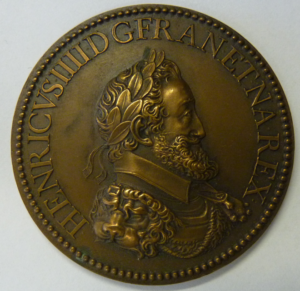 Medal Henricus IIII  France 1601