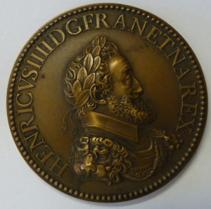 Medal Henricus IIII Iovis Armiger Ales, France 1601