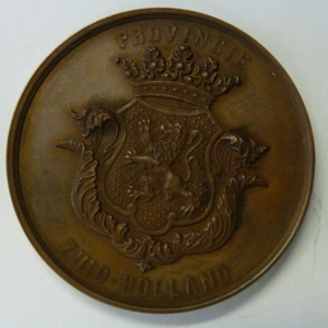 Medaille Landbouw Tentoonstelling Den Haag sept. 1872