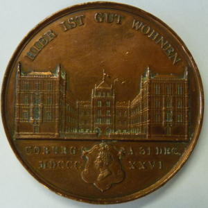 Medal Ernst I Herzog zu Sachsen-Coburg-Gotha 1826