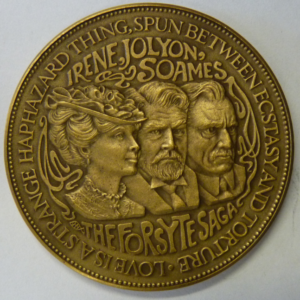 Medal The Forsyth Saga, John Galsworthy 1867-1933