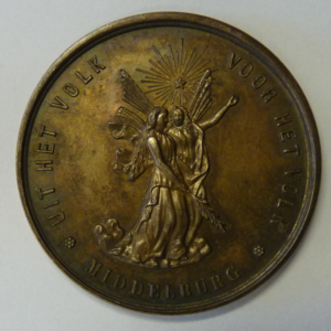 Medaille Zeeuwsche Nijverheid Tentoonstelling, Middelburg 1889